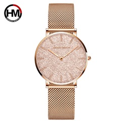 Cross-border Hannah Martin/Hannah Martin Japanese movement women's waterproof watch European and American fashion wrist watch