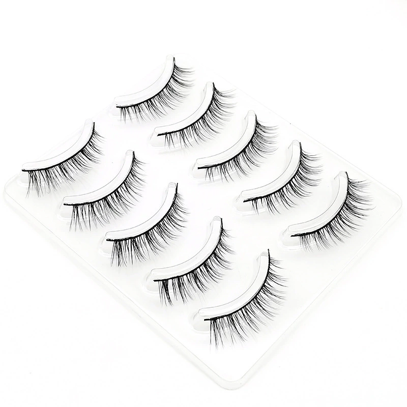 Long nude lengthening soft Japanese fresh false eyelashes for eyelashes