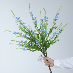 人造絹布洋蘇草小砕花造花家庭結婚祝い装飾置物高級感シミュレーション花完成品卸売り