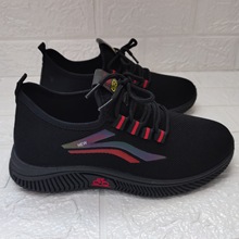 2024春秋新款注塑休闲女运动单鞋平底老北京布鞋鞋子批发地摊货源