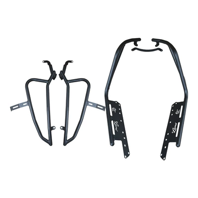 Motorcycle bumper – Pipe Bumpers, Anti-Fall White Protective