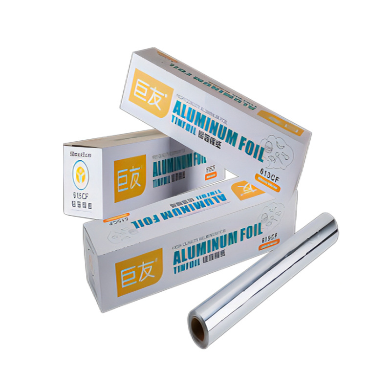 Papel de aluminio grueso de grado alimenticio para hornear parrilla aire freidora resistente a altas temperaturas cocina para llevar papel de aluminio