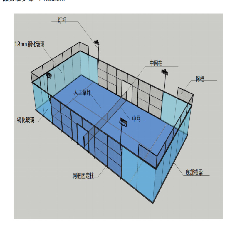 ŷޱPadel Court˫ָֻΧɶ¶