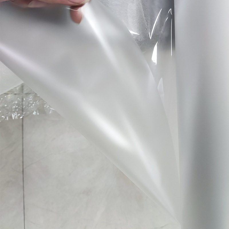 Película de laminación en frío transparente CPP película de cristal película de laminación transparente álbum de película de pintura decorativa película protectora material enrollado Guangzhou