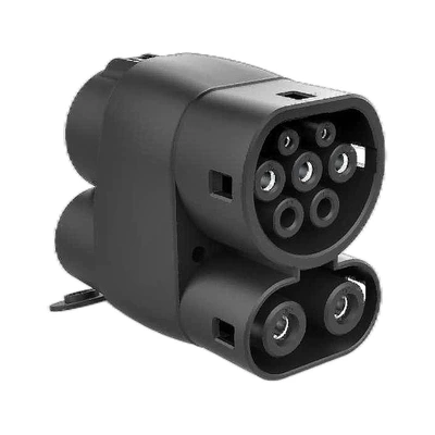 Us Standard to European Standard Ccs1 to Ccs2 Ac and Dc Integrated Car Charging Adapter 250A Converter 1000V (EV şarj adapterləri) - ccs1-to-ccs2-acdc-new-style