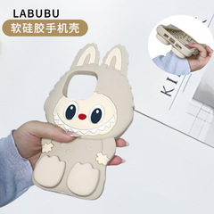 ラブブ 携帯電話ケース iPhone16 Apple 13/15PROMAX シリコン携帯電話ケース 落下防止カバー labubu