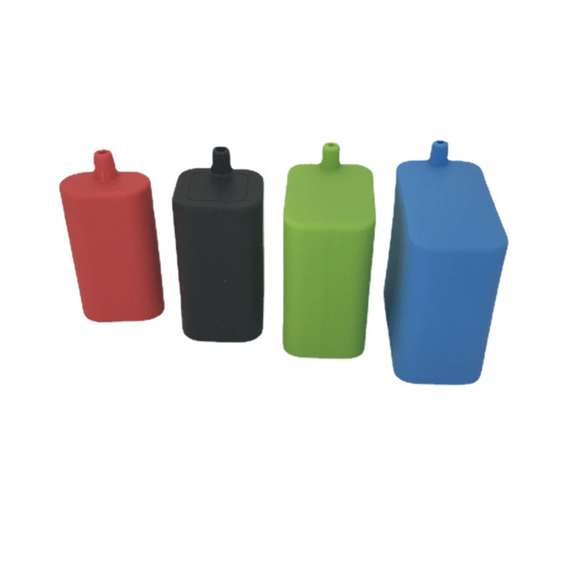 Бесплатный образец кабеля 18650 аккумулятор силиконовый чехол несколько цветов Дополнительный аккумулятор Защитный чехол водонепроницаемый чехол завод