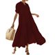 2024 Amazon Independent Station International Station European and American plus size Women's Fashion Casual Button Lel dress