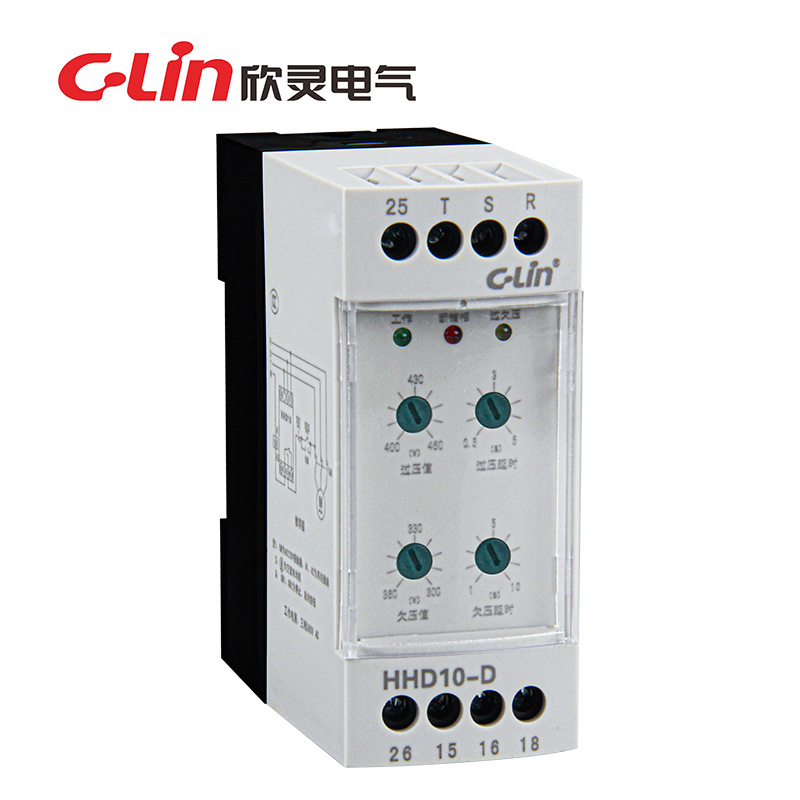 欣灵HHD10-D过欠压断相相序保护继电器 代替ABJ1-18、XJ11