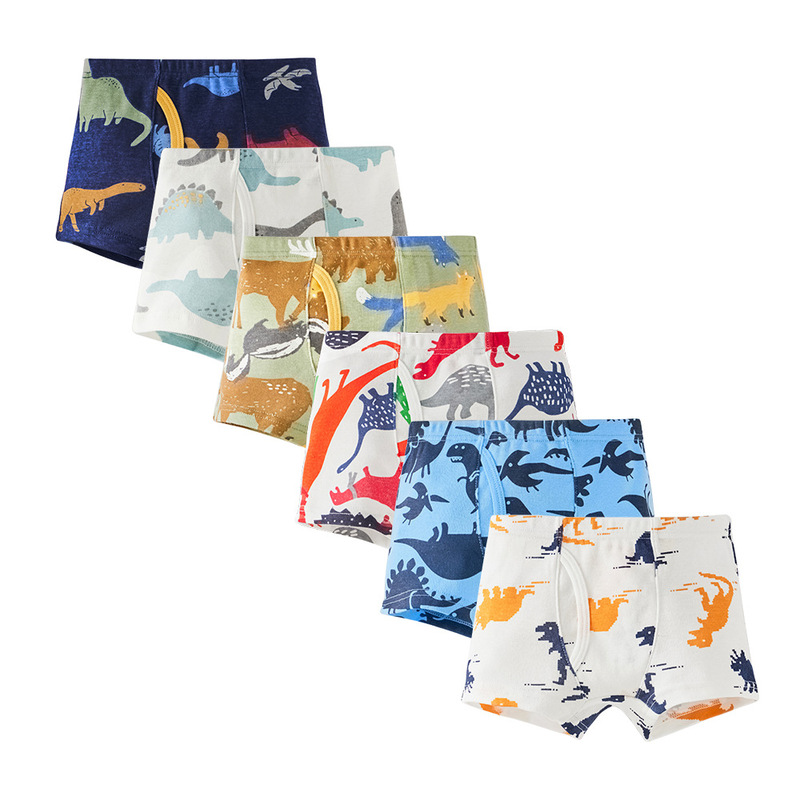 Boys' underwear boxer thread cotton children's underwear boxer boy's underwear baby small and medium children's shorts factory wholesale