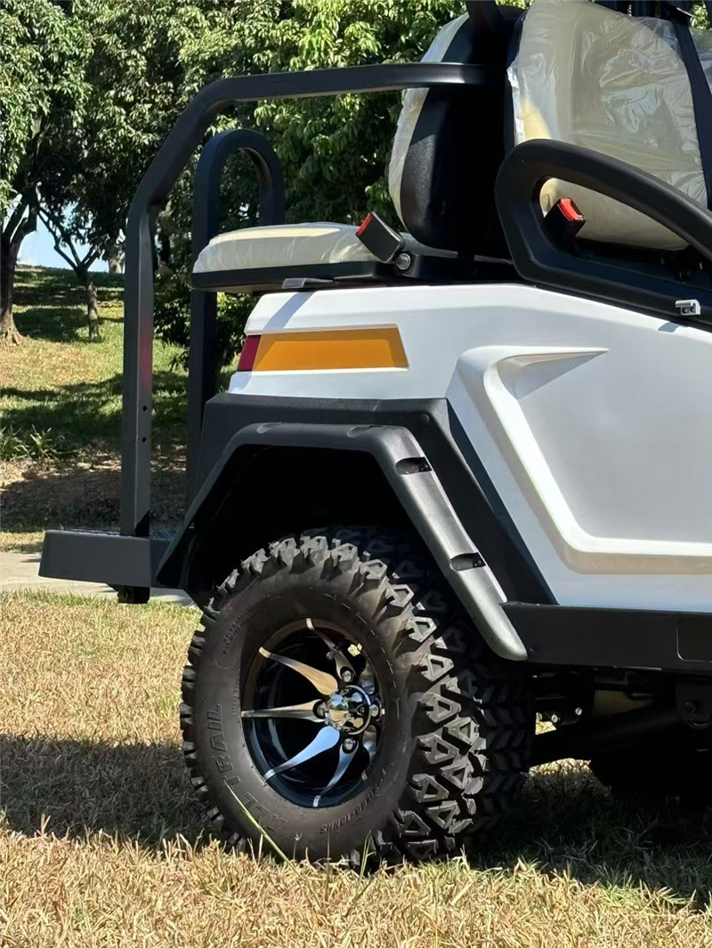 6 electric golf cart scenic spot scooter electric self-driving tour car battery four-wheel car pictures and manufacturers