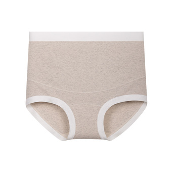 A类棉高腰孕妇内裤 无染棉裸感无痕孕期内裤 中晚期托腹孕妇裤