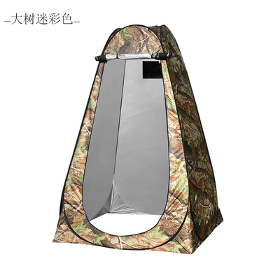 Warm Single-layer Mobile Toilet, Avtomobil dam çadırları - big-tree-camouflage-color-single-2-windows
