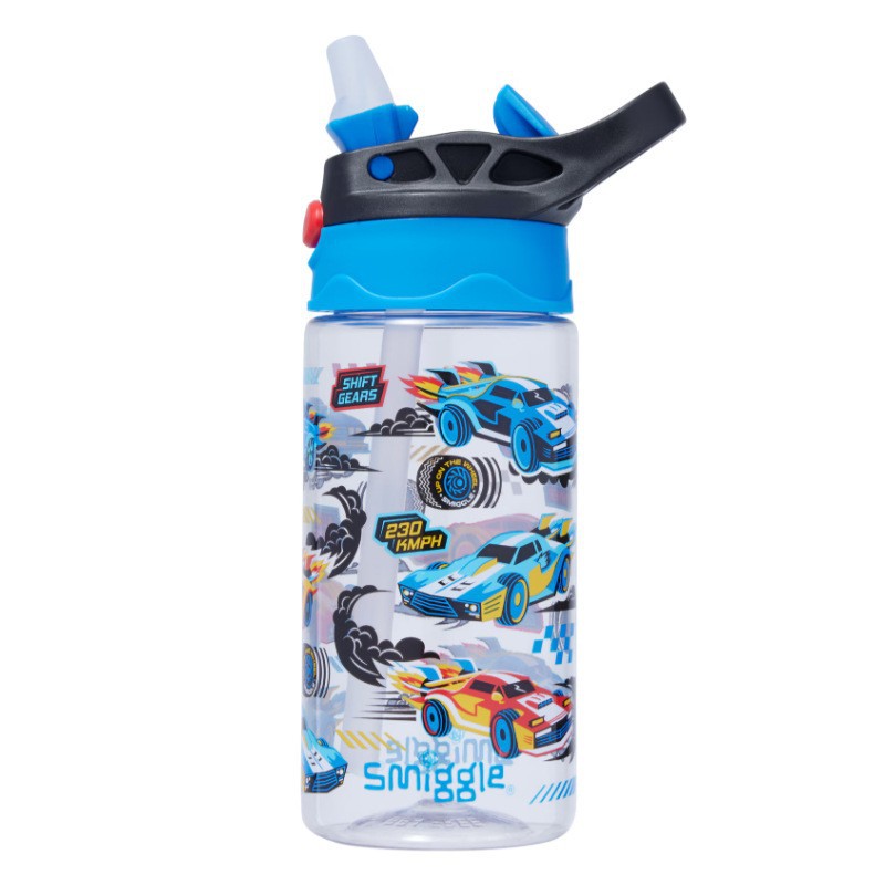 Taza de agua con pajita smiggle australiana Taza ligera y transparente para niños y niñas Taza de agua de 650ml de gran capacidad