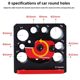 8-hole electric drill car round device adjustable car round wood stick wood tenon long square strip change round wood strip woodworking DIY auxiliary tool