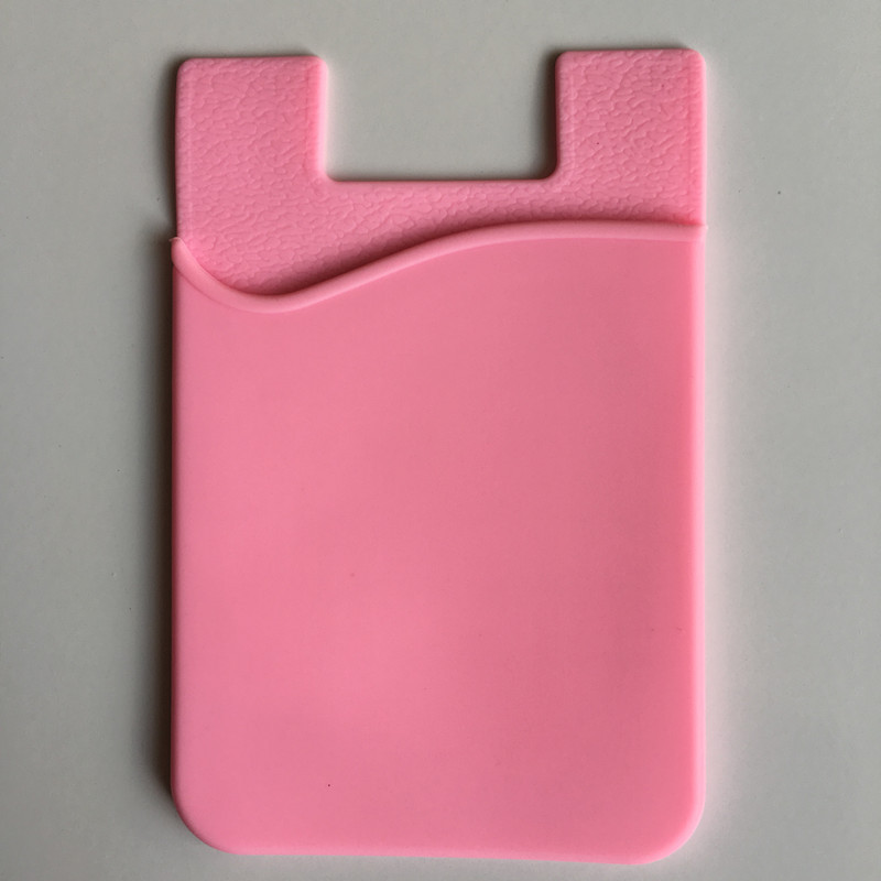 Pegatinas traseras de silicona para teléfonos móviles Funda para tarjetas de silicona Funda para tarjetas para teléfonos móviles Funda para tarjetas bancarias
