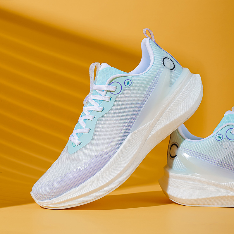 Zapatillas para correr Feidian 5E 2025 nuevas zapatillas para correr de entrenamiento deportivo zapatos de carreras de tablero de carbono de alta elasticidad con absorción de impactos para hombres