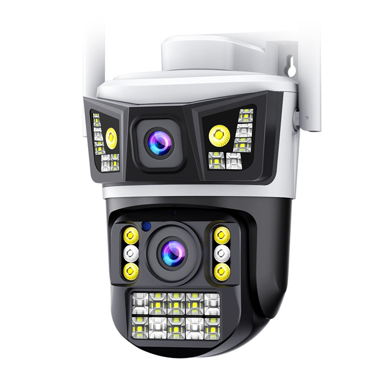 Cámara 4g 360 cámara de monitoreo inalámbrica HD máquina de pelota sin flujo monitor doméstico con visión nocturna al aire libre v