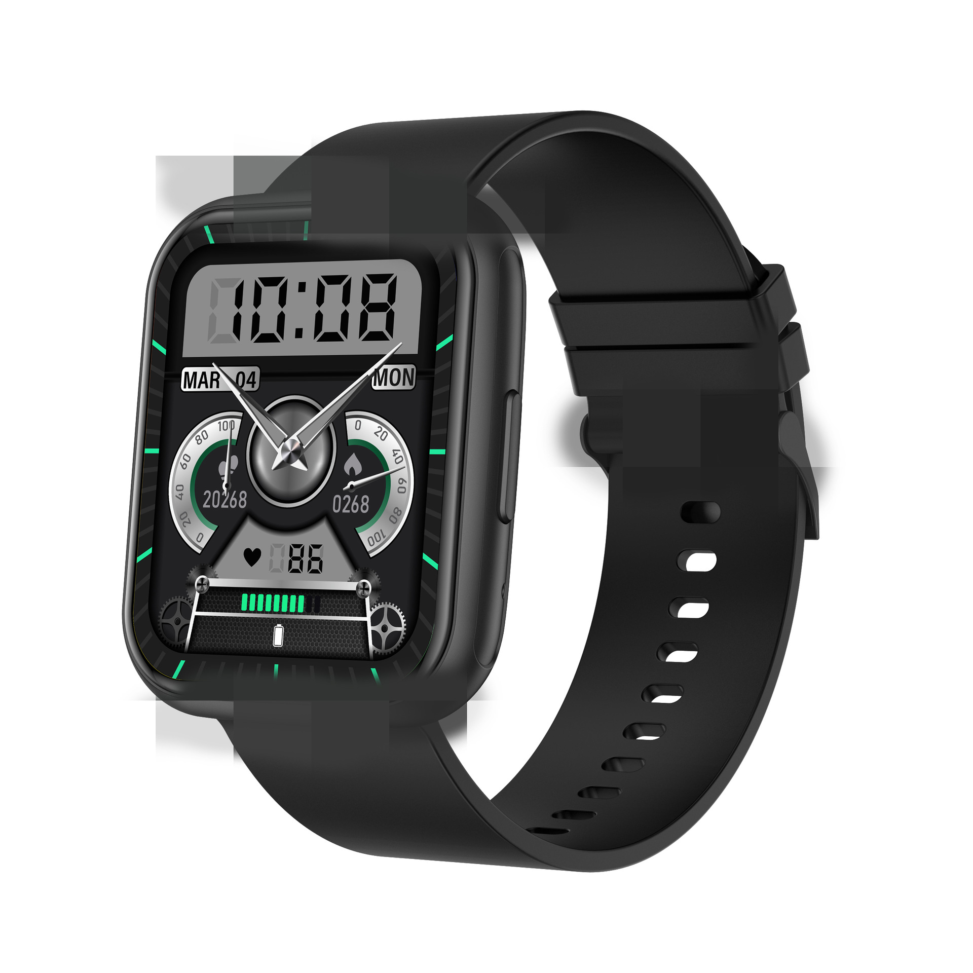 UltraH8 smart watch Bluetooth call heart rate blood oxygen monitoring Ai assistant GPS sports pedometer payment wholesale