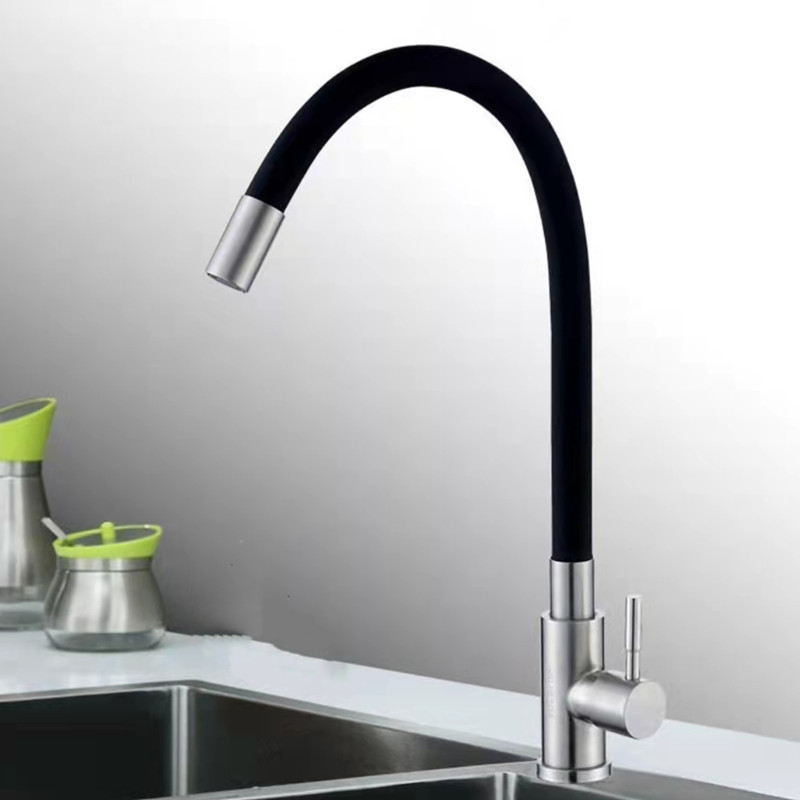 304 stainless steel single-cooling universal faucet, kitchen sink, vegetable basin, sink, balcony splash-proof faucet undefined