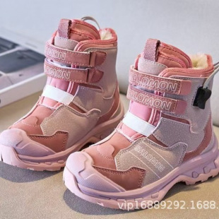 Putian Limited Anti-Slip, Anti-Kick and Wear-Resistant Simple Original Ski Shoes Boa Outdoor Fleece-Lined Snow Boots