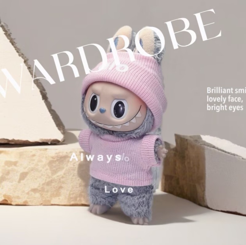 ドロップシッピング ドロップシッピング 衣類のみ】ペンダント LABUBU 人形 ベビー服 第1世代・第2世代 ブラインドボックス ラブブ|undefined