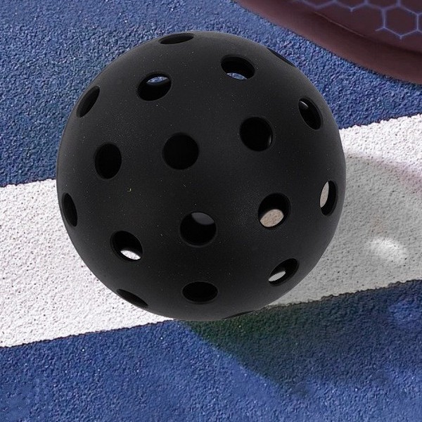 40/26-hole injection-molded TPE professional-grade pickleball, durable and impact-resistant for training, high elasticity, impact resistance, and stable flight