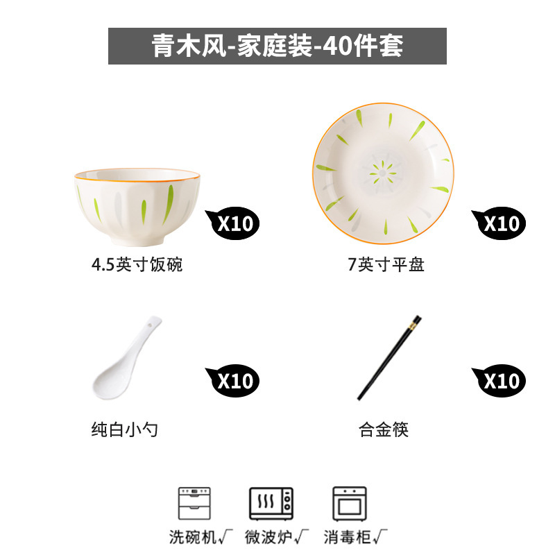 10个装米饭碗家用2025新款高颜值陶瓷吃饭碗特别好看的个人碗2025|undefined