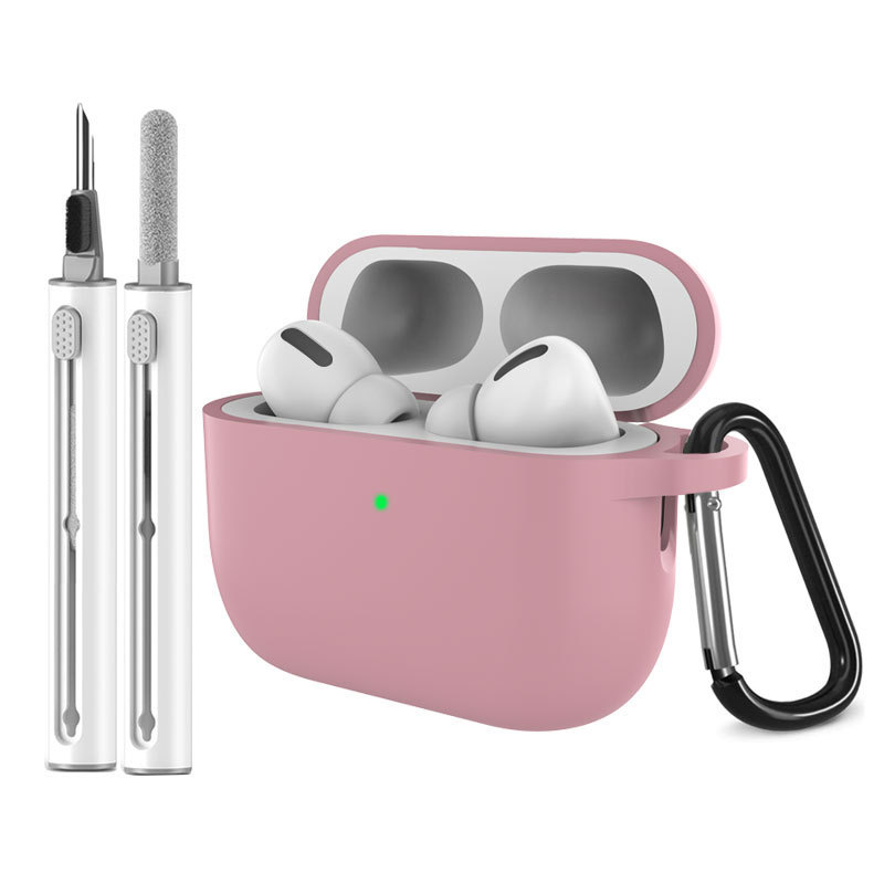 适用Airpodspro3保护套苹果耳机保护壳硅胶纯色airpods保护壳批发|undefined