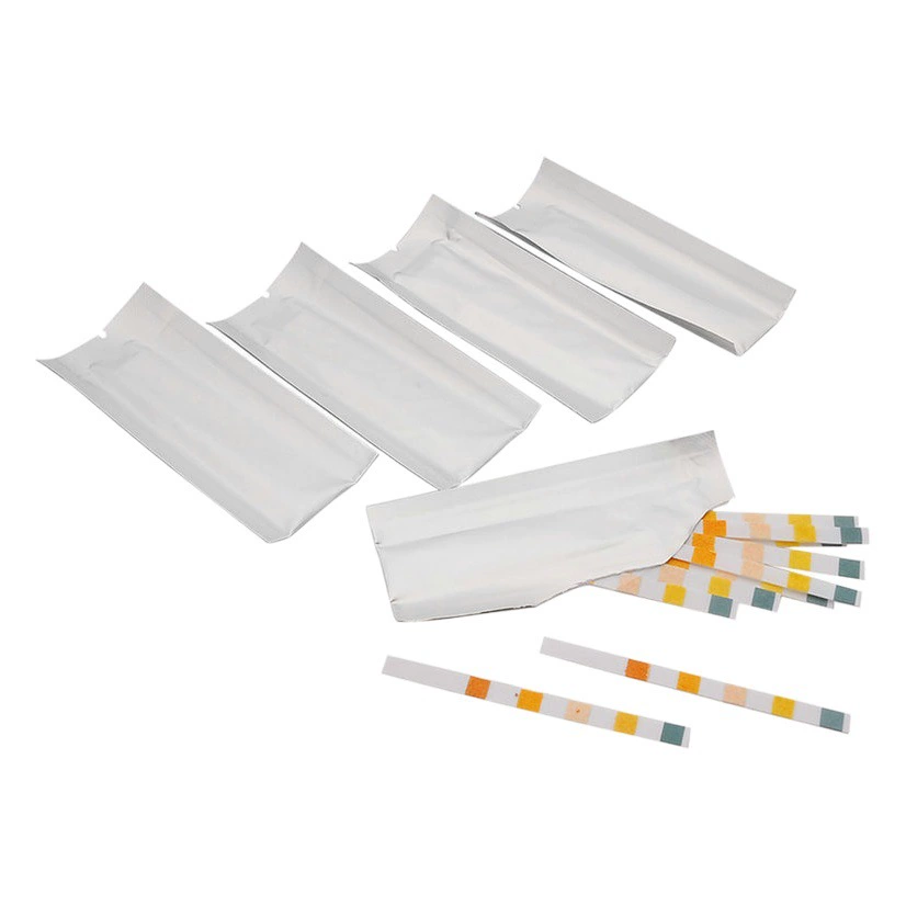 Декоративный тест для рыбы в аквариуме качество воды реагент 6-в-1 аквариумная тестовая бумага Аммиак Азот PH нитрат остаточный хлор трава плавание