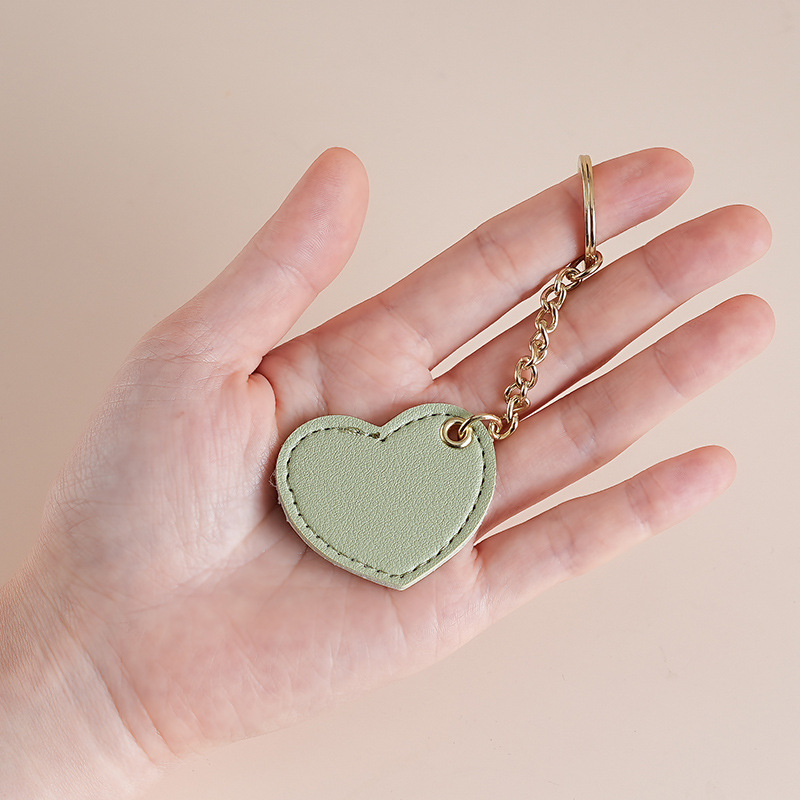 Joyería transfronteriza amor llaver de cuero lindos bolsos llaveros llaves de automóviles