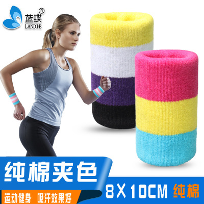 lengthen Wristband men and women Basketball badminton motion run Sweat Sweat Wrist guard customized