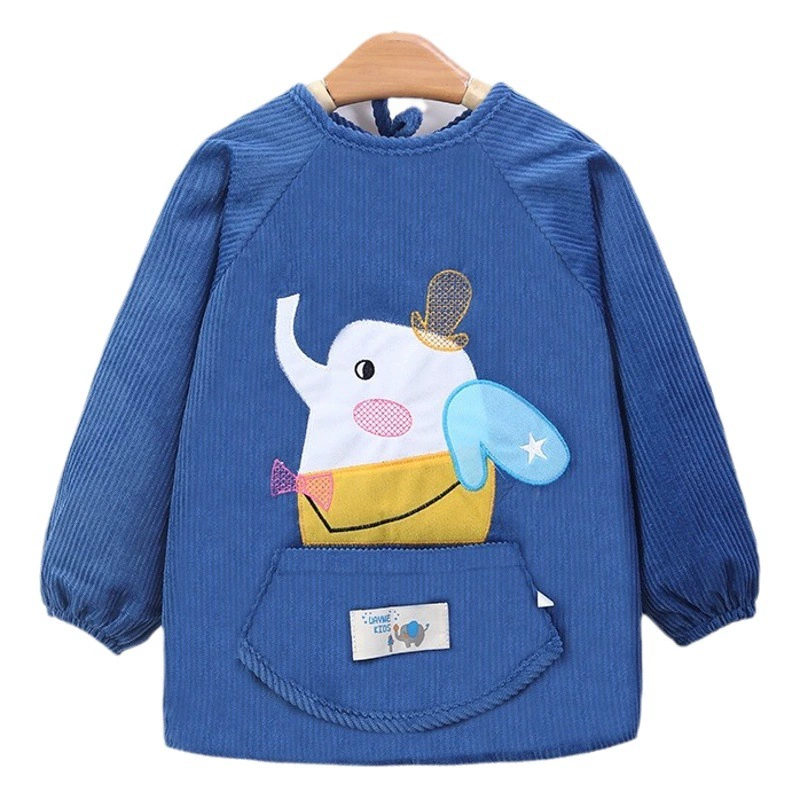 Детский фартук, осенне-зимний водонепроницаемый фартук, детский фартук для ношения на улице, непромокаемый нагрудник для кормления, новая стильная одежда для мальчиков и девочек.