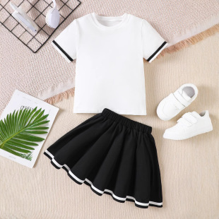 �ļ�ŮͯT��ȹ���b�\��ײɫ�A�IT������ٴ����¼�ϥȹ