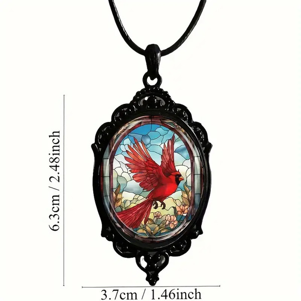 Elegant glass pendant