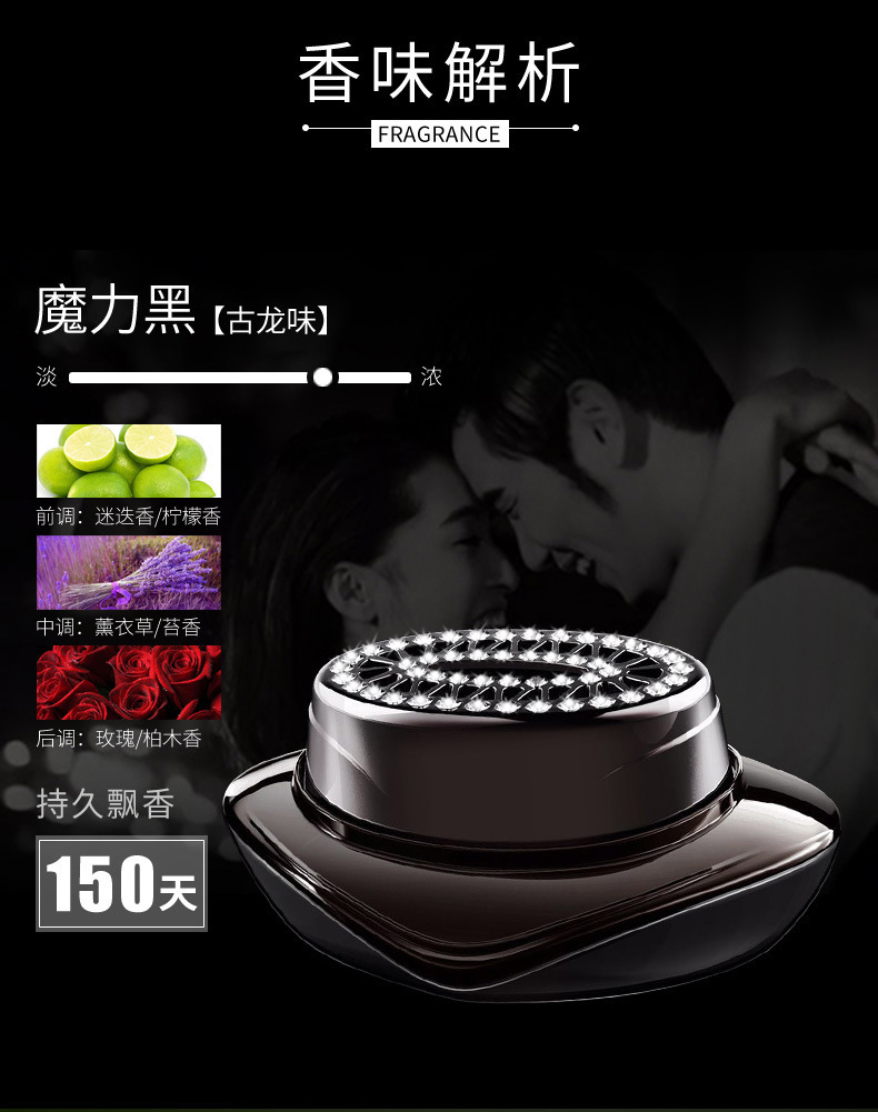 Car Perfume Holders Car Accessories Ornaments in Removal of Odor High-end Creative Car Decoration Lasting Light Fragrance Car Aromatherapy