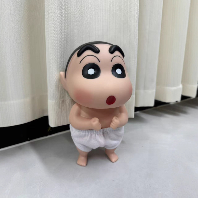 [Bathing Companion] Smooth Crayon Shin-Chan Ornament Desktop Decoration Cute Cartoon Creative Figure Funny
