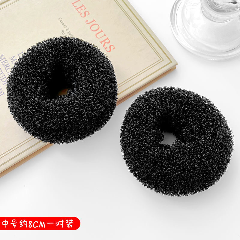 Cabeza de bola de los niños anillo de pelo Pelo de las niñas updo artefacto tocado de bebé donut rizador de pelo niña peluca accesorios para el cabello