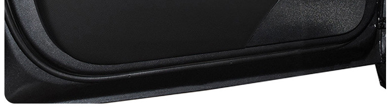 Suitable for the New Version of Tesla Model Y/3 Front and Rear Door Edge Anti-Kick Pad Leather Patch Stain-Resistant Threshold Welcome
