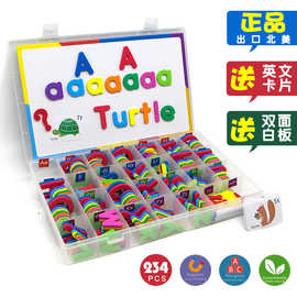 磁性英文字母磁力贴英语26个字母教具玩具亚马逊跨境专供儿童玩具