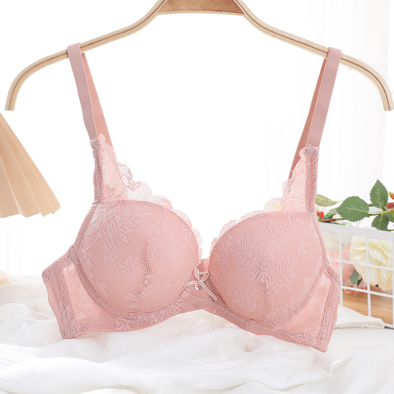 Fábrica de stock del sudeste asiático sujetador de mujer encaje ajustable de taza confortable sujetador transpirable