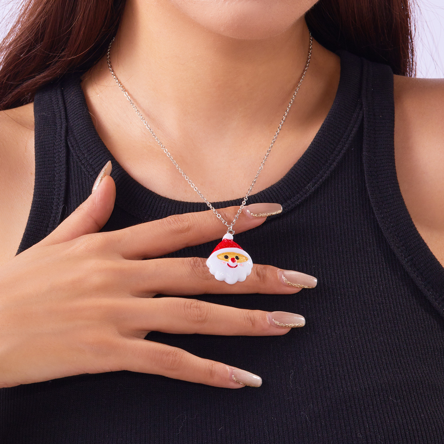 9g Weight Christmas Festival Pendant Necklaces Christmas Wholesale 1
