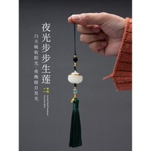 复古镂空宝玉香囊吊坠光感变色夜光压襟香囊球挂件香球随身佩戴