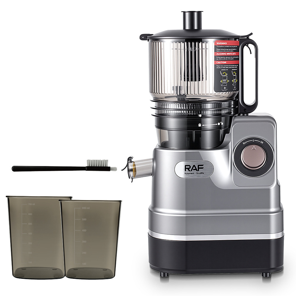 Exprimidor de jugo eléctrico de acero inoxidable transfronterizo estándar europeo motor multifuncional de gran capacidad mezclador de jugo crude varilla de cocina image 19