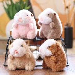 网红可爱萌荷兰猪挂件毛绒玩具公仔小猪包包挂饰钥匙扣布娃娃玩偶