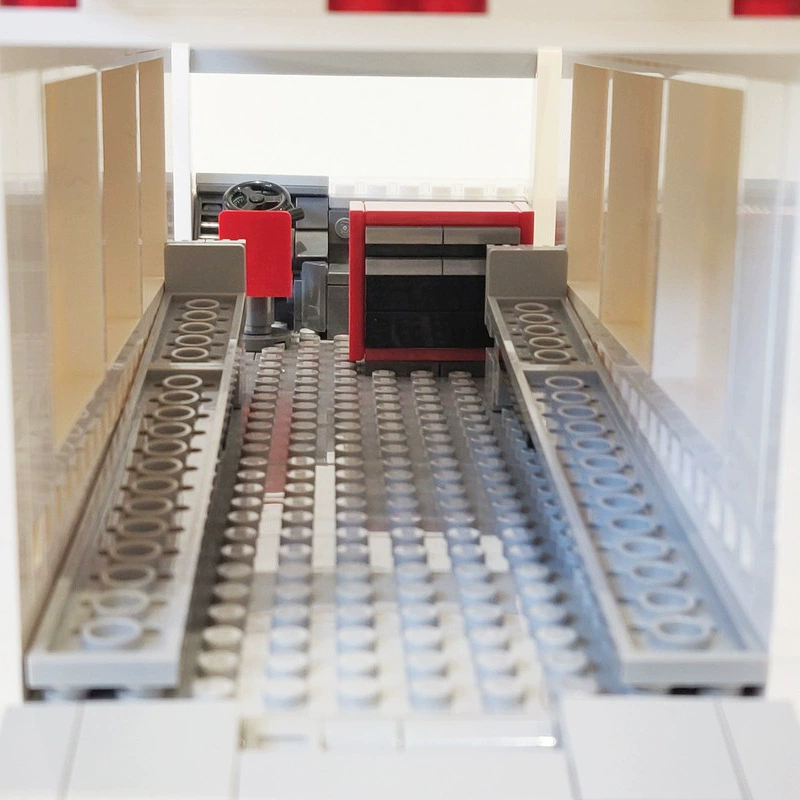 (Cross-border trading), lego, constructor, RV, car model, small particles