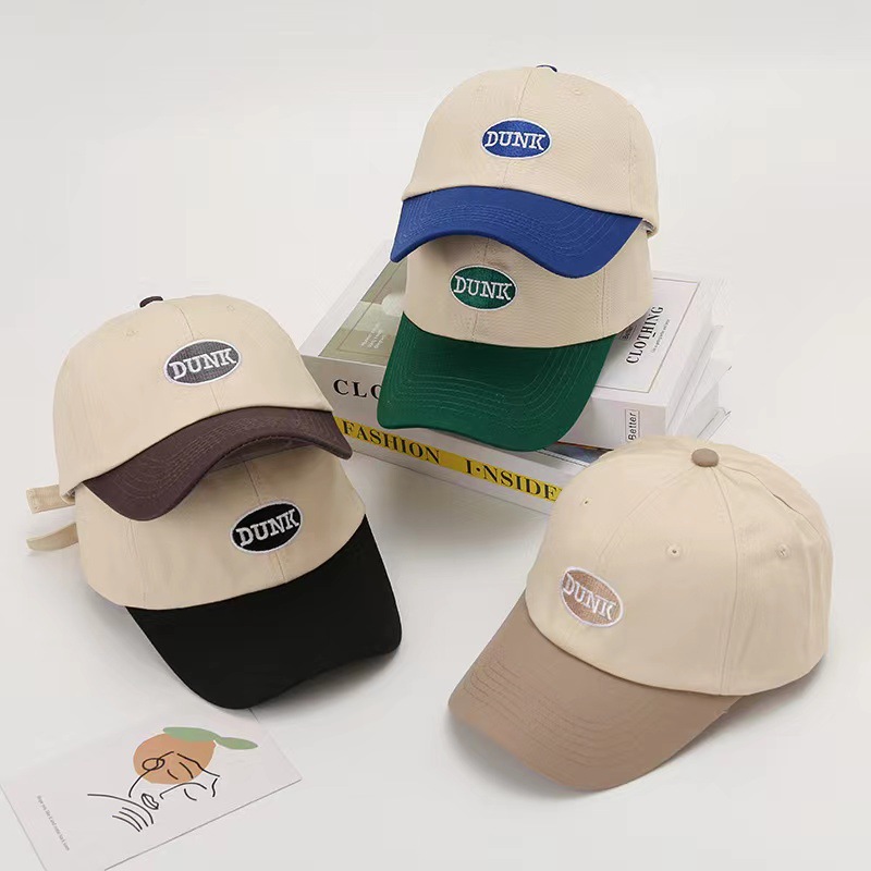 Klein Blue Striped Hat for Men - Trendy Spring and Autumn New Design Baseball Cap, Unique Blue American Bucket Hat for Summer