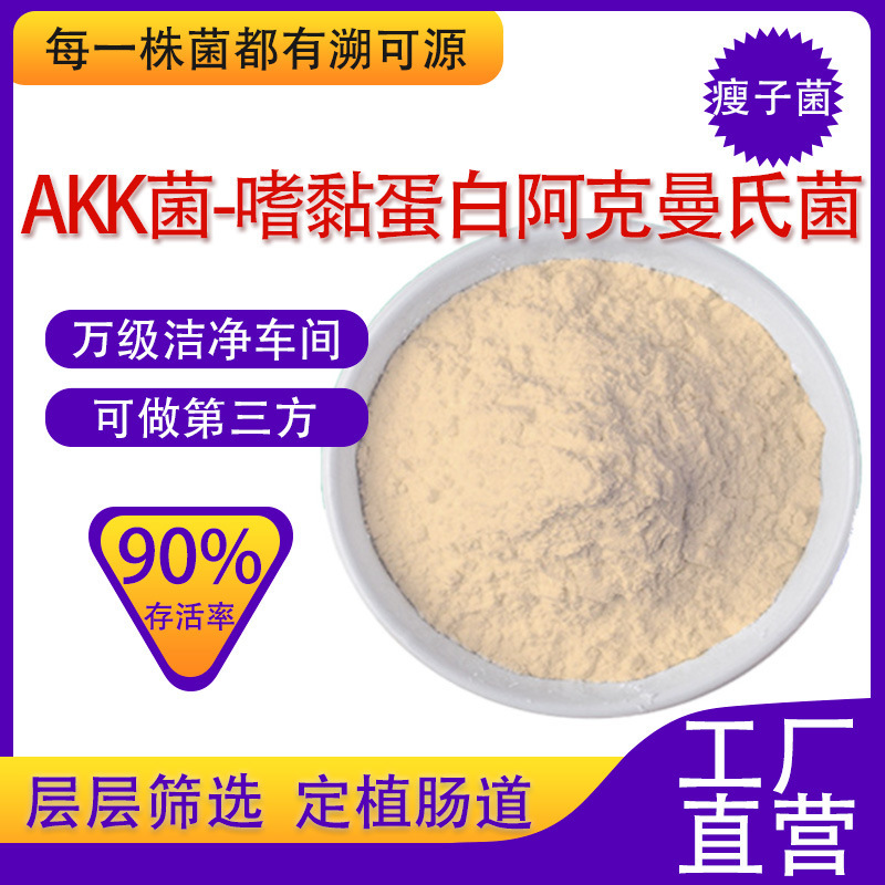 Akk Bacteria Slim Bacteria 200 Billion - Longevity Bacteria Factor Mucinophilic Akermanella Food Grade Manufacturer Direct Hair