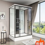 淋浴房一体式家用整体浴室卫生间浴屏长方形移动室内洗澡间沐浴房