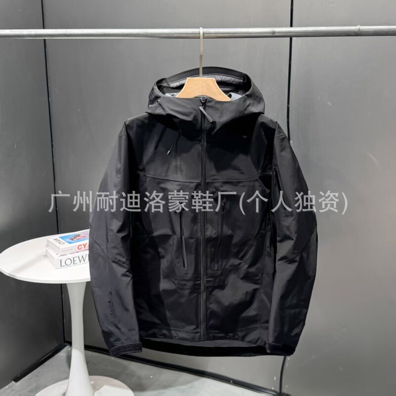 纯原鸟家同款SV7 防风防水三层压胶硬壳冲锋衣男女户外登山运动服|undefined